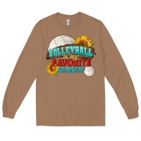 Toasted Coconut volleyball is my favorite season Long Sleeve Tee - HRA Design Shop