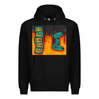 Black gamer Premium Hoodie - MaliasSmallBusiness
