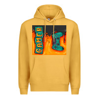 Mustard gamer Premium Hoodie - MaliasSmallBusiness