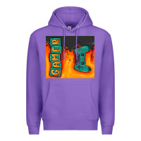 Purple gamer Premium Hoodie - MaliasSmallBusiness