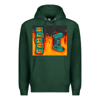 Sports Green gamer Premium Hoodie - MaliasSmallBusiness