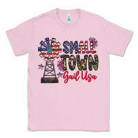 Bubblegum Pink small town gail usa Classic Tee - CowhideDigitalArt