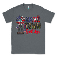 Charcoal Heather small town gail usa Classic Tee - CowhideDigitalArt