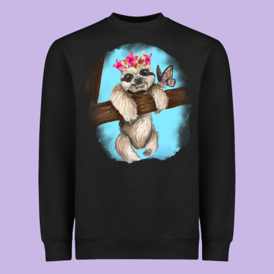 Heavyweight Sweatshirt baby sloth