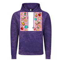 Cloud Purple school Vintage Hoodie - MaliasSmallBusiness
