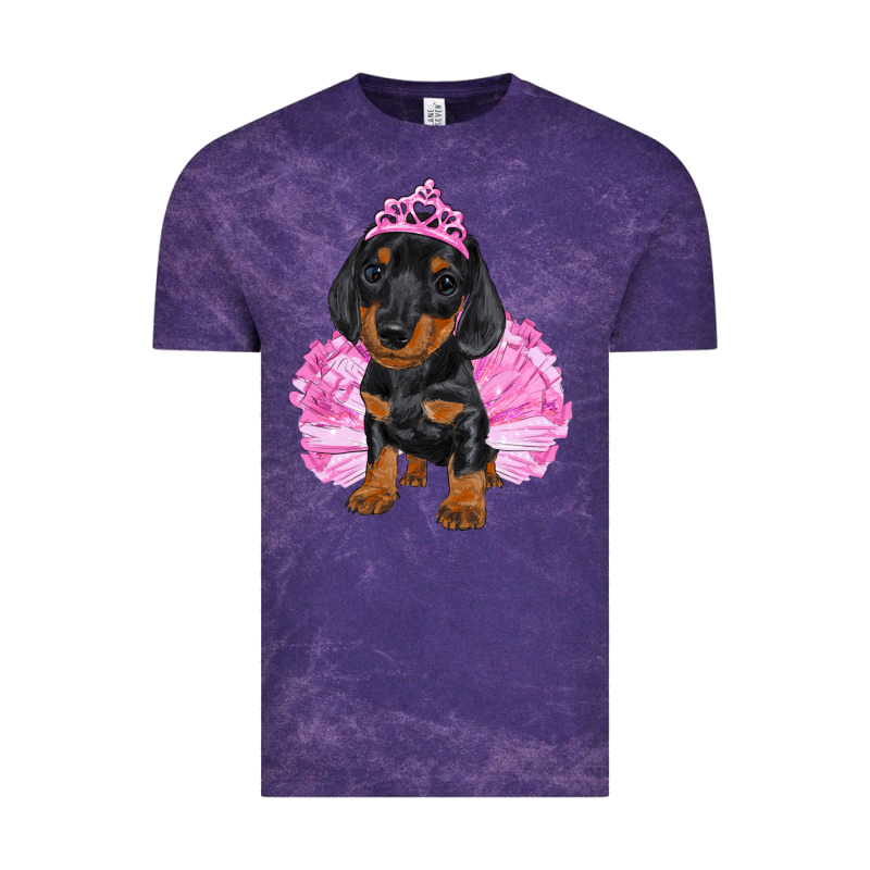 Balerina Dachshund With Tutu Vintage Tee by RanaPortraitStore | Teevron