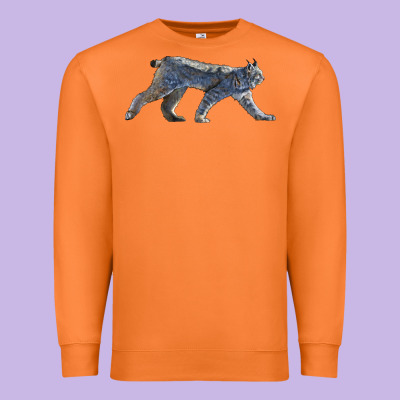 Canada Lynx Premium Sweatshirt Designed By Lillyallendesigns