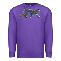 Purple canada lynx Premium Sweatshirt - LillyAllenDesigns