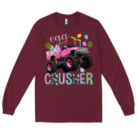Burgundy easter egg crusher neo Long Sleeve Tee - Neo Western
