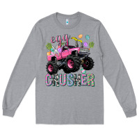 Heather Grey easter egg crusher neo Long Sleeve Tee - Neo Western