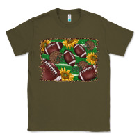 Army Green American football background Classic Tee - BarkalooDesign