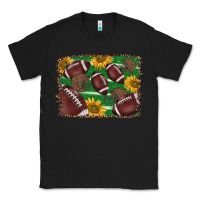 Black American football background Classic Tee - BarkalooDesign