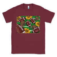 Burgundy American football background Classic Tee - BarkalooDesign