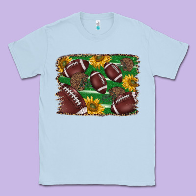 American Football Background Classic Tee Designed By Barkaloodesign