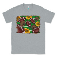 Heather Grey American football background Classic Tee - BarkalooDesign