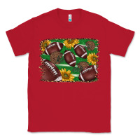 Red American football background Classic Tee - BarkalooDesign