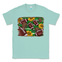 Seafoam American football background Classic Tee - BarkalooDesign