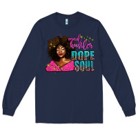 Navy mad hustler dope soul Long Sleeve Tee - AdoDesignShop
