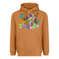 Meerkat happy easter cross Heavyweight Hoodie - BarkalooDesign