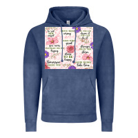 Vintage Denim positive quotes Vintage Hoodie - MaliasSmallBusiness
