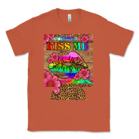 Copper lgbtq kiss me  can cooler Classic Tee - HRA Design Shop