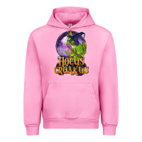 Fuchsia Pink Hocus Croakus Frog Urban Hoodie - LillyAllenDesigns