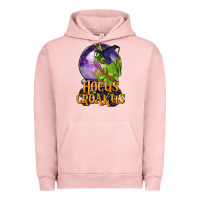 Pigment Salmon Hocus Croakus Frog Urban Hoodie - LillyAllenDesigns