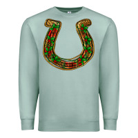 Seafoam Christmas Horseshoe Premium Sweatshirt - Jasminsmagicworld