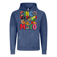 Vintage Denim cinco de mayo Vintage Hoodie - JahusDesignShop