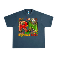 Midnight Navy registered nurse juneteenth Urban Heavy Tee - Zillion Design Studio