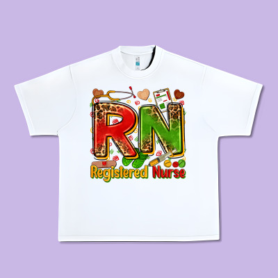 Registered Nurse Juneteenth Urban Heavy Tee Designed By Zillion Design Studio