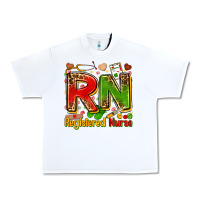 White registered nurse juneteenth Urban Heavy Tee - Zillion Design Studio