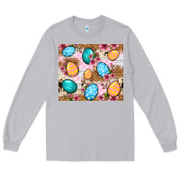 Moon Dust Easter eggs cowhide leopard tumbler Easter Day Long Sleeve Tee - Neo Western