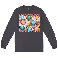 Smoke Easter eggs cowhide leopard tumbler Easter Day Long Sleeve Tee - Neo Western