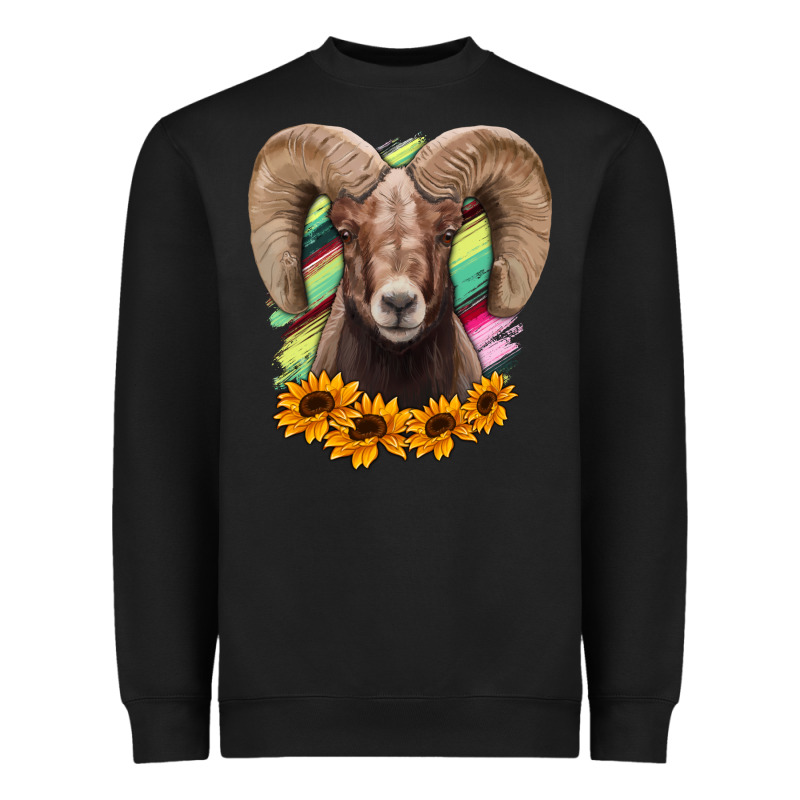 Bighorn Sheep Heavyweight Sweatshirt by RanaPortraitStore | Teevron