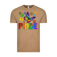 Vintage Coffee hippie pride Vintage Tee - texasbilliewilder