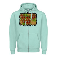 Christmas Champagne Background Zipper Hoodie | Teevron