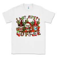 White but first coffee Classic Tee - FaDigitalArtStudio