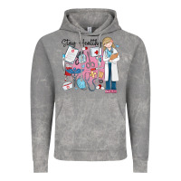 Cloud Rock stay healthy nurse Vintage Hoodie - MaliasSmallBusiness