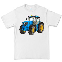 White western farm tractor blue Premium Tee - Artiststas