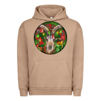 Pigment Burro Spanish Goat Christmas Ornament Urban Hoodie - LillyAllenDesigns