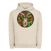 Pigment French Oak Spanish Goat Christmas Ornament Urban Hoodie - LillyAllenDesigns