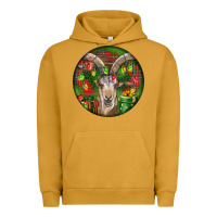 Pigment Peanut Butter Spanish Goat Christmas Ornament Urban Hoodie - LillyAllenDesigns