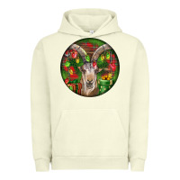 Pigment Pistachio Spanish Goat Christmas Ornament Urban Hoodie - LillyAllenDesigns