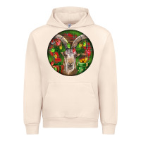 Sandshell Spanish Goat Christmas Ornament Urban Hoodie - LillyAllenDesigns