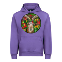 Tulip Spanish Goat Christmas Ornament Urban Hoodie - LillyAllenDesigns
