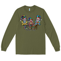 Army Green autism awareness Long Sleeve Tee - SublimationCraftShop