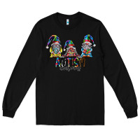 Black autism awareness Long Sleeve Tee - SublimationCraftShop