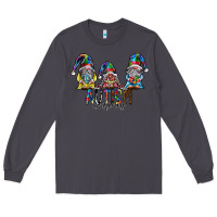 Smoke autism awareness Long Sleeve Tee - SublimationCraftShop