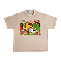 French Oak licensed practical nurse Urban Heavy Tee - Zillion Design Studio